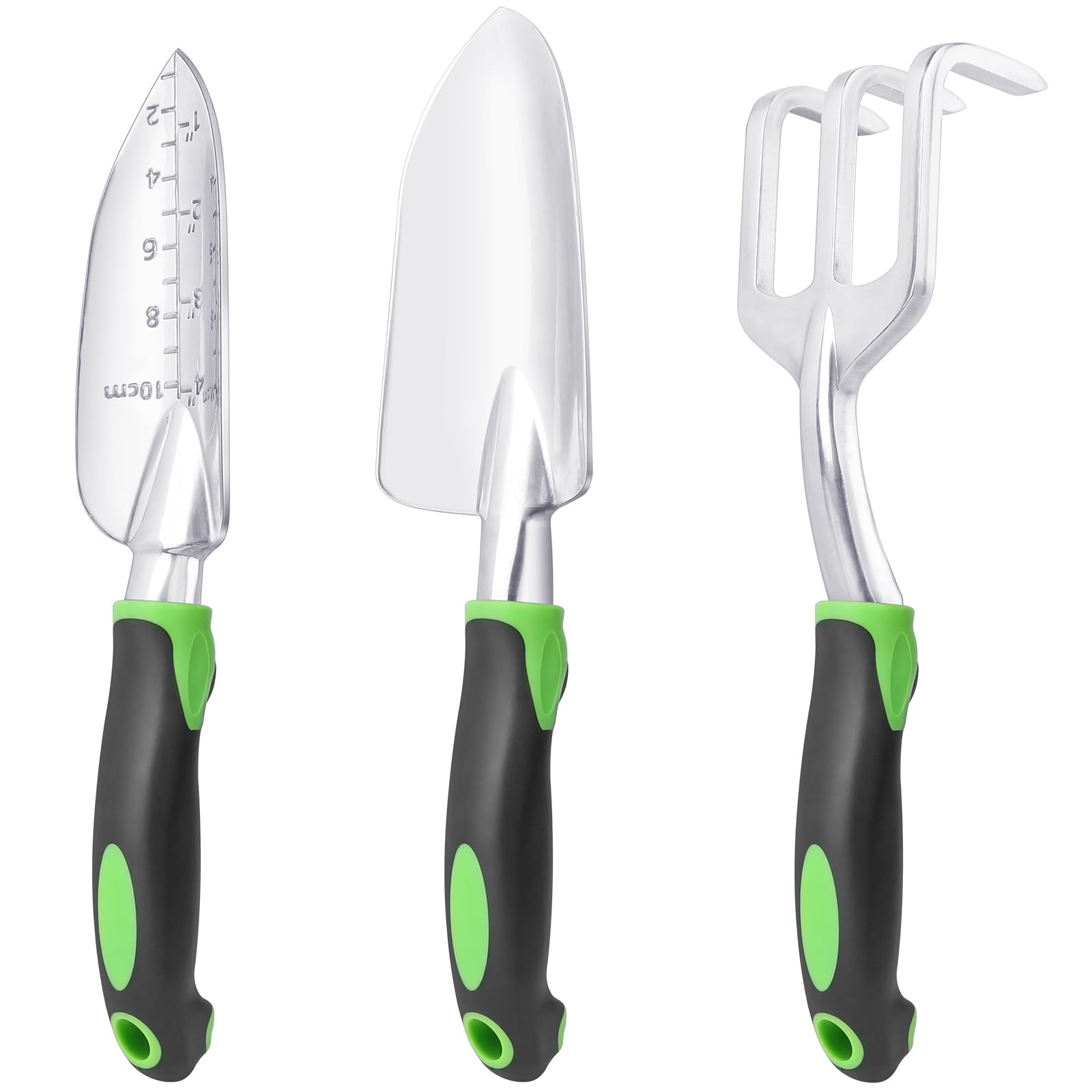 Garden Tools Set 3 Pack Shovel Trowel Rake For Planting