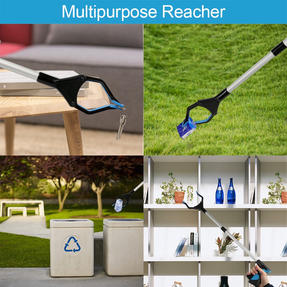 ZAYAD 32 Inch Grabber Reacher Tool for Trash Pickup