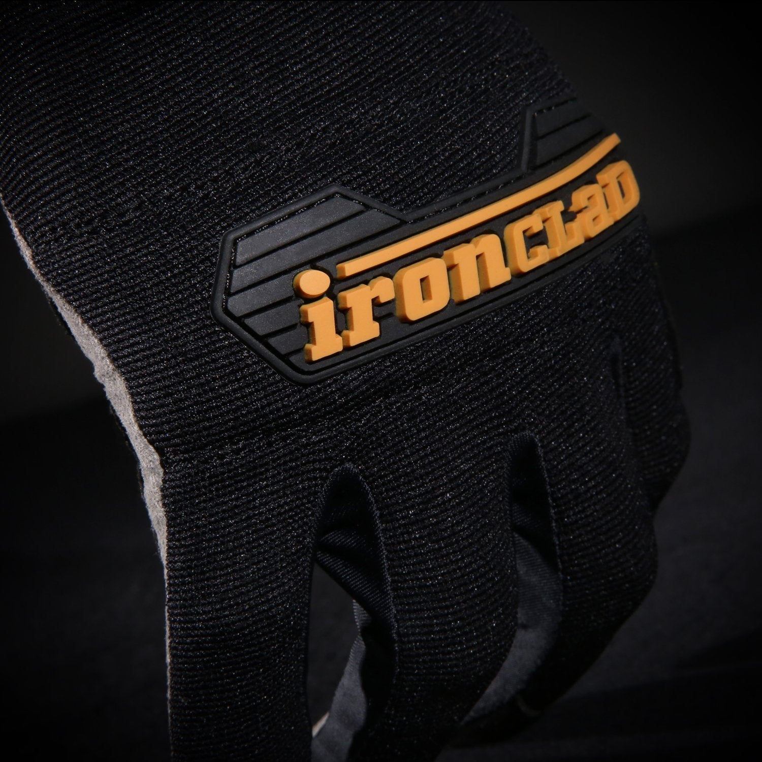 Ironclad Gug04L General Utility Spandex Gloves Black Large