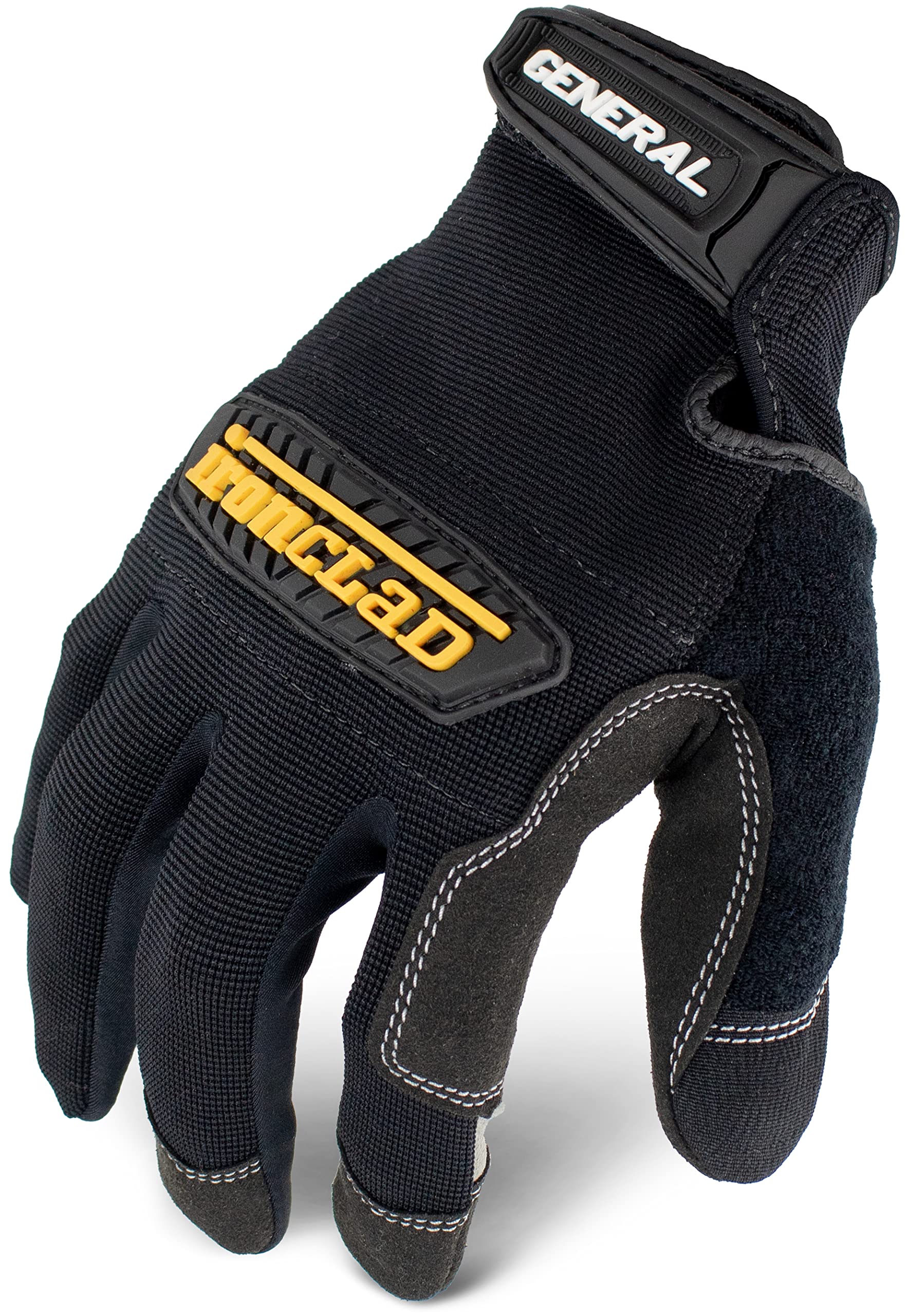 Ironclad Gug04L General Utility Spandex Gloves Black Large
